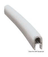 Профиль окантовочный, белый, 4-6 мм Профиль окантовочный, белый, 4-6 мм