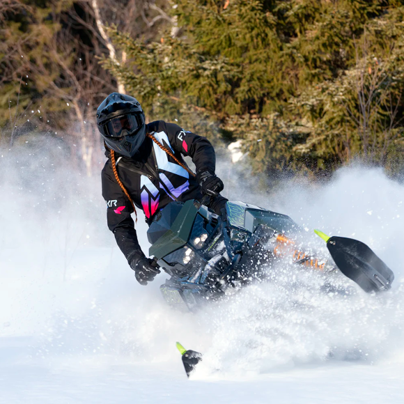 Комбинезон FXR Cold Cross CX Lite без утеплителя Black/Twilight, 4