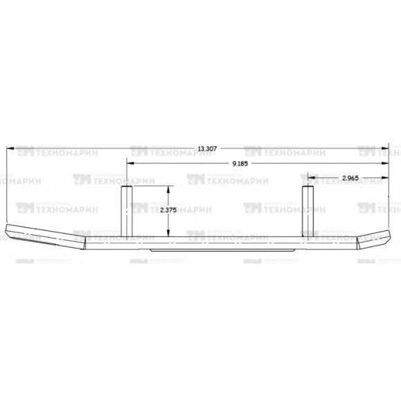 Конек лыжи BRP (комплект 2шт) A-04-0-4-450 Конек лыжи BRP (комплект 2шт) A-04-0-4-450