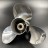 Гребной винт Suzuki DT20-DT30, DF25-DF30, DF25A-DF30A (3x10-1/4x12) (Сталь)