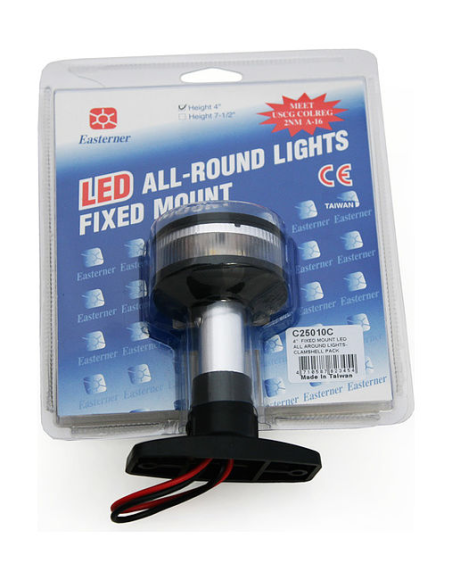 Огонь топовый на стойке 4", светодиодный