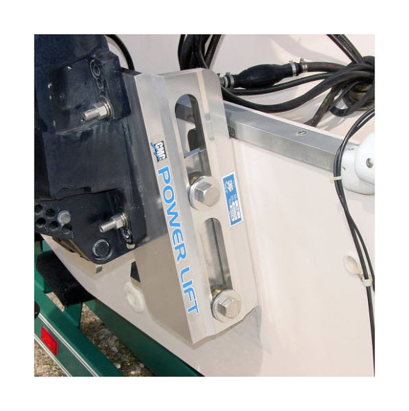 Подъёмник мотора гидравлический 50-300 л.с. вертикальный (Power-Lift) с указателем, CMC