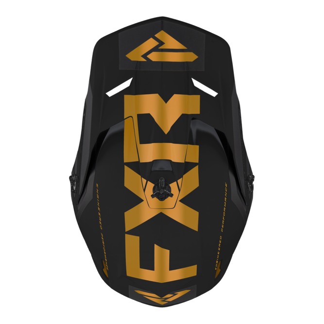 Шлем FXR Clutch Evo Le.5 Black/Gold, 2XL