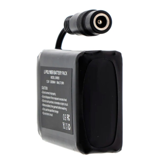 Батарея 509 12 volt Battery - 3000mah Black, OS