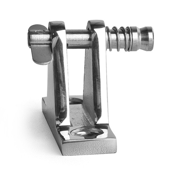 Кронштейн рамы тента палубный 90 град, нерж.сталь Кронштейн рамы тента палубный 90 град, нерж.сталь