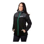 Кофта FXR Pulse без утеплителя Black/Mint, XS