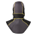 Балаклава Tobe Mid Magnet/High-viz, One Size Балаклава Tobe Mid Magnet/High-viz, One Size