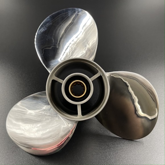 Гребной винт Suzuki DT20-DT30, DF25-DF30, DF25A-DF30A (3x10-1/4x12) (Сталь)