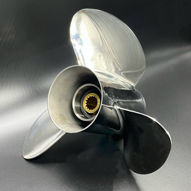 Гребной винт Yamaha 60-140, F70-F130 Stella (3x13x21) (Сталь) (Polastorm)