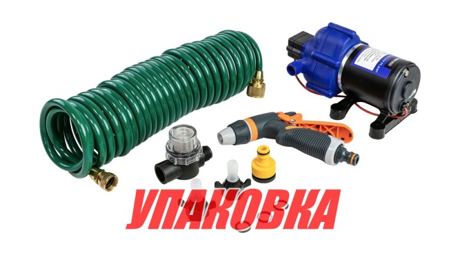 Комплект помывочный Marine Rocket, 24 В, 11.6 л/мин, 55 PSI (3.7 бар) (упаковка из 5 шт.)