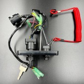 Панель зажигания  (замок зажигания и кнопка стоп с чекой) Yamaha F225-350 (PWB) Панель зажигания  (замок зажигания и кнопка стоп с чекой) Yamaha F225-350 (PWB)