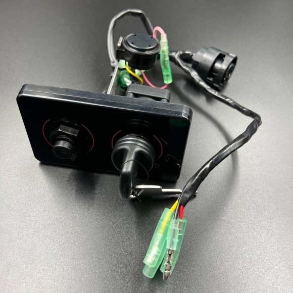 Панель зажигания  (замок зажигания и кнопка стоп с чекой) Yamaha F225-350 (PWB)