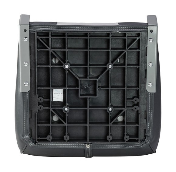 Кресло мягкое складное, обивка винил, цвет темно-серый/серый, Marine Rocket