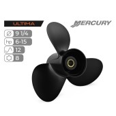 Винт гребной Skipper Ultima для Mercury 6-15HP алюминиевый, диаметр 9 1/4", шаг 12" Винт гребной Skipper Ultima для Mercury 6-15HP алюминиевый, диаметр 9 1/4", шаг 12"