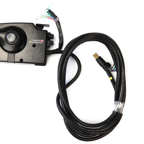 Пульт ДУ Skipper для Mercury с кнопкой гидроподъема, фишка на 8 пинов, тянет газ