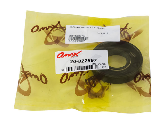 Сальник 17х40х8, Mercury/Tohatsu 3.5, Omax Сальник 17х40х8, Mercury/Tohatsu 3.5, Omax