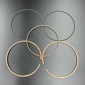 Кольца поршневые, комплект на один поршень Yamaha 115-250 (STD) (Yamaha) Кольца поршневые, комплект на один поршень Yamaha 115-250 (STD) (Yamaha)