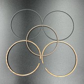 Кольца поршневые, комплект на один поршень Yamaha 115-250 (STD) (Yamaha)