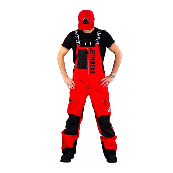 Полукомбинезон Jethwear Crest без утеплителя Red, L