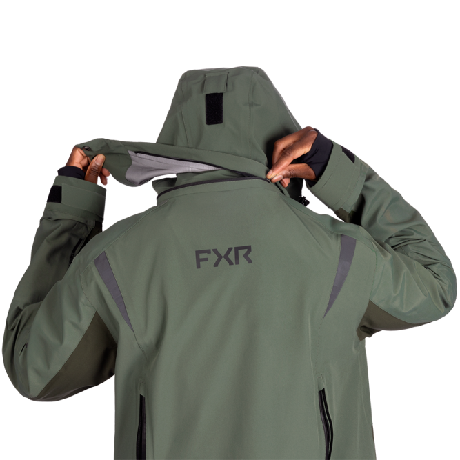 Куртка FXR Ridge Pro Trilaminate  с утеплителем Olive/Army, XL