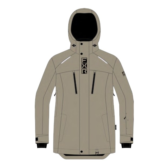 Куртка FXR Aerial с утеплителем Stone/Black, 2