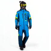 Комбинезон FXR Helium без утеплителя Blue/HiVis, M