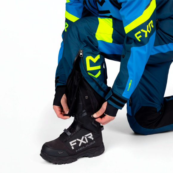 Комбинезон FXR Helium без утеплителя Blue/HiVis, M Комбинезон FXR Helium без утеплителя Blue/HiVis, M