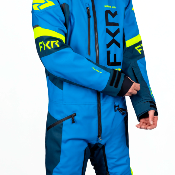 Комбинезон FXR Helium без утеплителя Blue/HiVis, M Комбинезон FXR Helium без утеплителя Blue/HiVis, M
