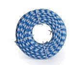 Шнур яхтенный ЭКСТРИМ 8мм бело-синий Шнур яхтенный ЭКСТРИМ 8мм бело-синий