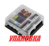 Блок на 6 предохранителей, Marine Rocket (упаковка из 20 шт.) Блок на 6 предохранителей, Marine Rocket (упаковка из 20 шт.)