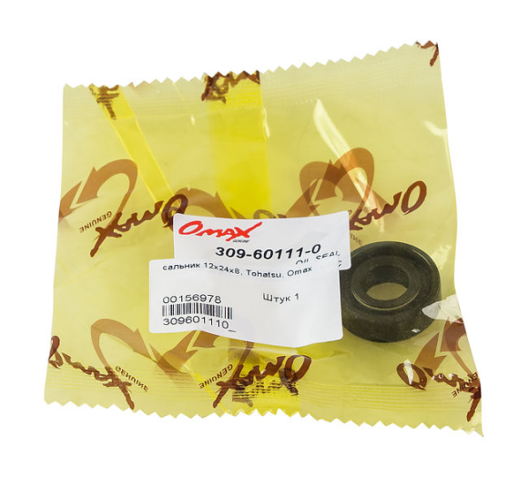 Сальник 12х24х8, Tohatsu/Mercury 2.5-9.8, Omax Сальник 12х24х8, Tohatsu/Mercury 2.5-9.8, Omax