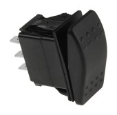 Переключатель двухпозиционный (ON)-ON 12 В/20А 6Р без фиксации 1 положения Переключатель двухпозиционный (ON)-ON 12 В/20А 6Р без фиксации 1 положения