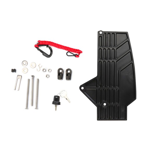 Пульт ДУ Skipper для Mercury с кнопкой гидроподъема, фишка на 8 пинов, тянет газ Пульт ДУ Skipper для Mercury с кнопкой гидроподъема, фишка на 8 пинов, тянет газ