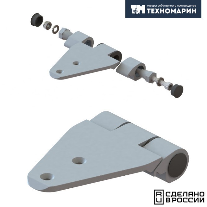 Люк палубный безрамный Пеликан 475x475 R75