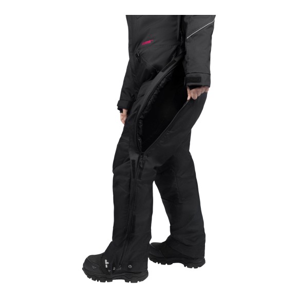 Комбинезон FXR Excursion с утеплителем Black/Fuchsia, 12