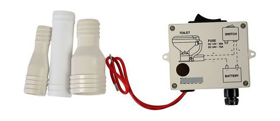 Унитаз с электрической помпой 24 В Унитаз с электрической помпой 24 В