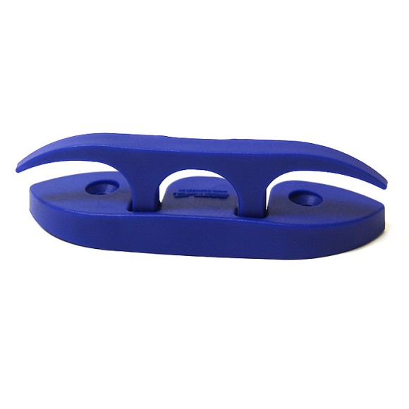 Утка швартовая складная SUNFINE 120 мм, синий нейлон