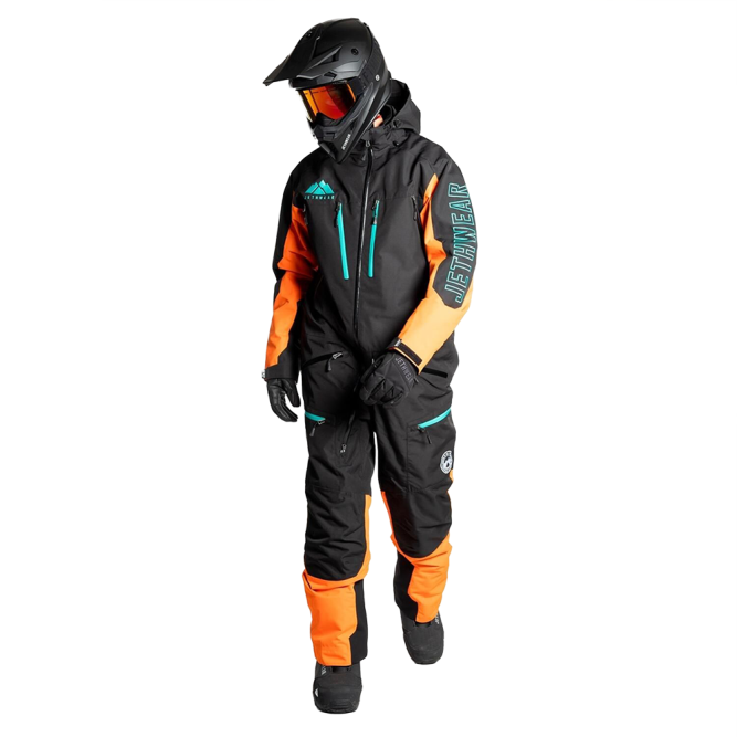 Комбинезон Jethwear The One с утеплителем Black/Orange, L