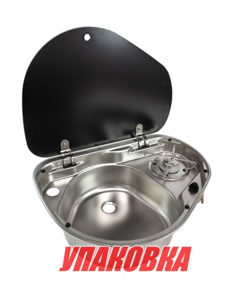 Плита газовая с мойкой, краном и сливом (комплект MR600LS1), Marine Rocket (упаковка из 3 шт.) Плита газовая с мойкой, краном и сливом (комплект MR600LS1), Marine Rocket (упаковка из 3 шт.)
