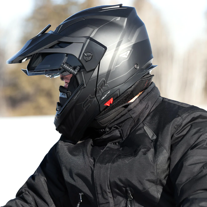 Шлем FXR Maverick X Pro с подогревом Black Ops, L