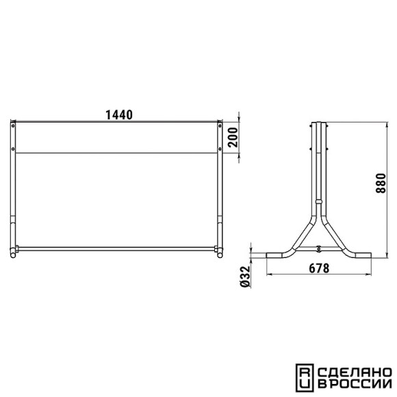 Стойка для 3-х ПЛМ Стойка для 3-х ПЛМ