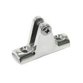 Кронштейн рамы тента на леер 22мм, нерж.сталь, с винтом