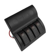 Панель бортового питания 4 переключателя, предохранители Панель бортового питания 4 переключателя, предохранители