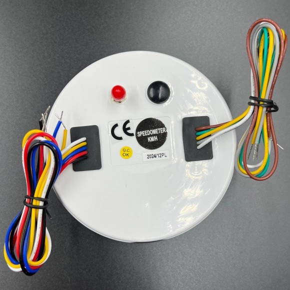 Прибор многофункциональный электронный 3в1 (д.110мм; черный, хромированный ободок) (DEPO) Прибор многофункциональный электронный 3в1 (д.110мм; черный, хромированный ободок) (DEPO)