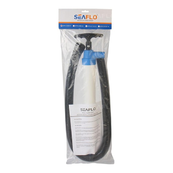Помпа водооткачивающая ручная SeaFlo поршневая, 31,4 л/мин, патрубок 25 мм, длина 990мм