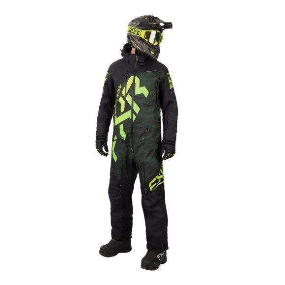 Комбинезон FXR CX без утеплителя Army Haze/Glowstick, M