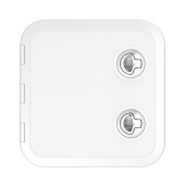 Люк смотровой белый, SeaFlo, 370 х 375 мм