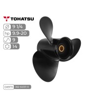 Винт гребной Skipper для Tohatsu 9.9-20HP алюминиевый, диаметр - 9 1/4", шаг 9" Винт гребной Skipper для Tohatsu 9.9-20HP алюминиевый, диаметр - 9 1/4", шаг 9"