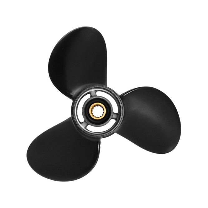 Винт гребной  Skipper для Tohatsu 9.9-20HP алюминиевый, диаметр - 9 1/4", шаг 9"