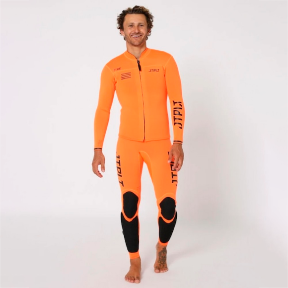 Комплект гидрокостюм и гидрокуртка JetPilot RX Vault Race Orange, XS